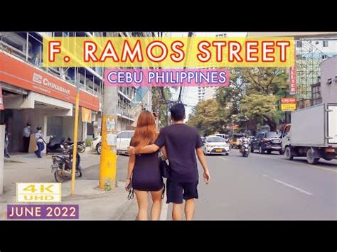 [4K CEBU ] ︎ F. RAMOS STREET Walking Tour .